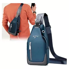 Bolsa Tiracolo Masculina Pochete Transversal Ombro Peitoral