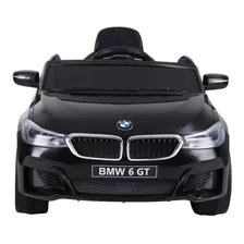 Carro A Bateria Para Crianças Bel Bmw 6 Gt Brink Cor Preto 