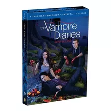 Dvd The Vampire Diaries - 3ª Temporada Box 5 Discos Lacrado