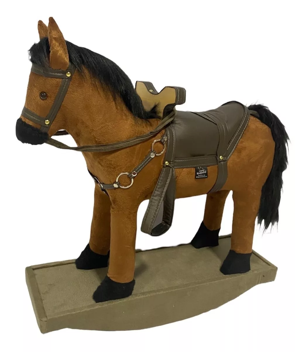 Cavalo Cavalinho Balanço Cowboy Fazendinha  Premium Luxo