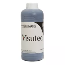 Tinta Eco Solvente Preto Para Plotters 1l Visutec