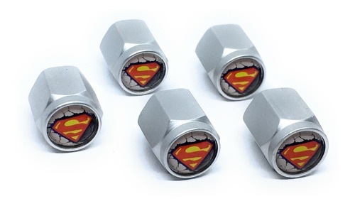Tapa Valvulas Para Neumatico Emblema Superman Dc Comics Foto 5