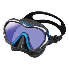 Tusa M-1007 Paragon S Máscara De Buceo, Cola De Pez Azul