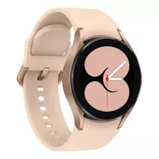 Samsung Galaxy Watch4 (bluetooth) 1.2 Caja 40mm De Aluminio, Malla Rosa Claro De Fluoroelastómero Sm-r860