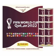 Álbum De La Copa Mundial Qatar 2022 + 10 Paquetes Qtr