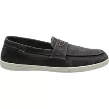 Mocasín Hombre Mindil Gris Azulado Rockford