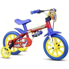 Bicicleta Infantil Menino Nathor Aro 12 Fire Man 10