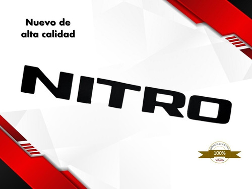  Emblema Lateral Compatible Con Dodge Nitro 2007-2011 Foto 3