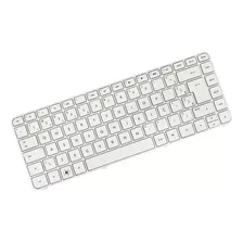 Teclado Para Notebook Hp Pavilion G4-2023tx Branco Abnt2