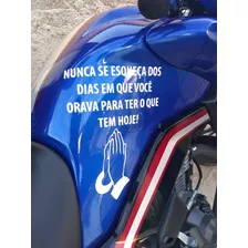 Adesivo Frase Orava Para Ter O Que Tem Hoje