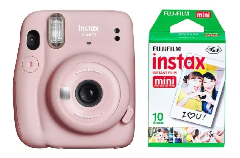 Cámara Instantanea Fujifilm Instax Mini 11 Selfie + 10 Fotos