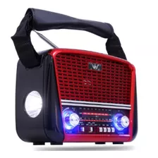 Rádio Retro Portátil Am / Fm / Usb / Sd Livstar Cnn-2255 Br