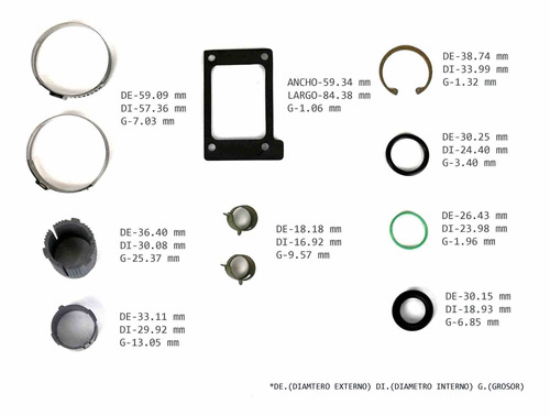 Kit Cremallera Mercury Mariner Hybrido 2008 2009 2010 Foto 4