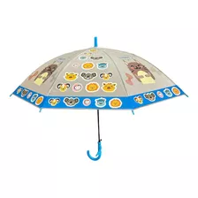 Paraguas Infantil Varios Diseños Con Silbato De Seguridad