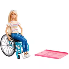 Barbie Fashionista Silla De Ruedas Muñeca Para Niñas