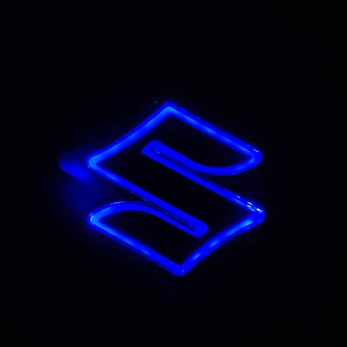 Logo Led Suzuki Emblema 5 D Foto 7