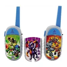 Set De Walkies Talkies Para Niños Skylanders Face Plate 