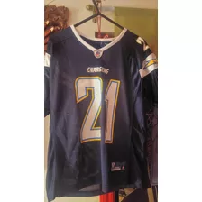 Jersey Nfl Chargers Ladainian Tomlinson Mujer Women Navy