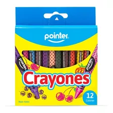 Primeras Crayolas Para Niños 12 Unidades Crayones Colegio