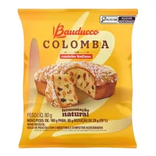 Colomba Pascoa Mini Frutas- Kit C/5 Pcts De 80g- Bauducco