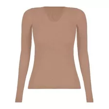 Blusa Feminina Segunda Pele Fio 60 Manga Longa Lupo 00845