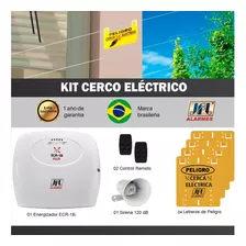 Kit Energizador Cerco Eléctrico 12000mt Lineales Jfl Alarmes