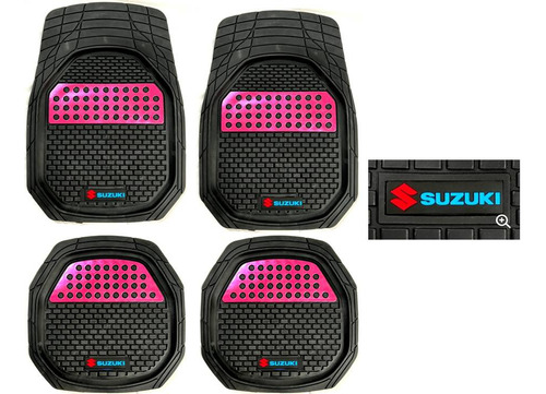 Tapetes Charola Color 3d Logo Suzuki Ignis 2021 A 2023 2024 Foto 10