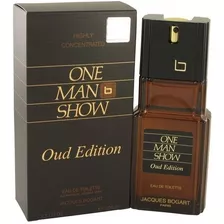 Perfume One Man Show Oud Edition De Jacques Bogart, 100 Ml, Volumen De Unidad De Edición 100 Ml