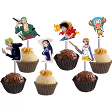 100 Toppers One Piece Para Doces