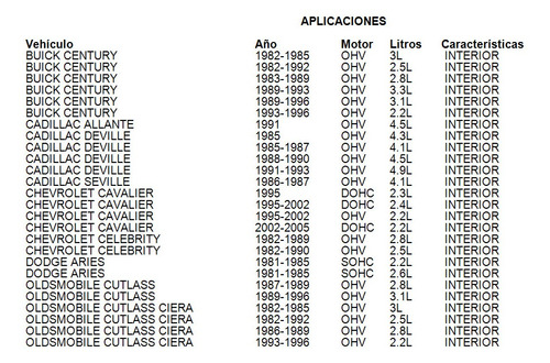 Vieleta Direccion Interior Chevrolet Lumina Apv 1995 3.1l Foto 5