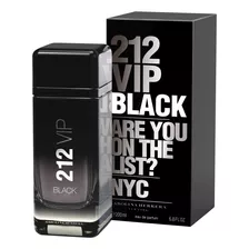 Perfume 212 Vip Black Carolina Herrera Edp 200ml | Original