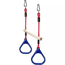 Lily's Things Barra De Columpio Trapecio Con Anillos De Gim