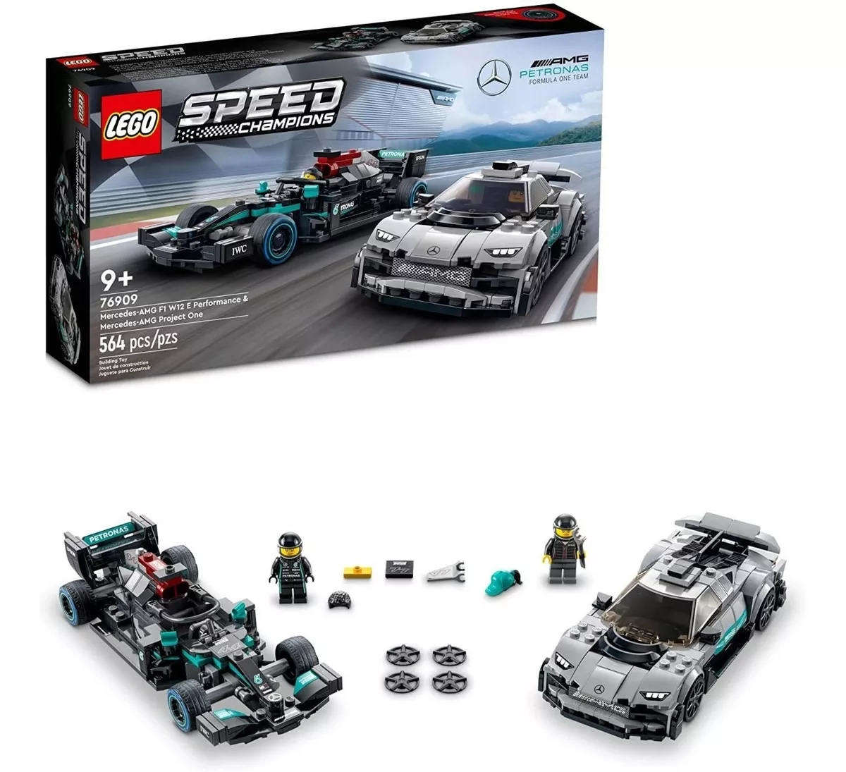 Set De Construcción Lego Speed Champions 76909 564 Piezas