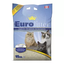 Arena Sanitaria Aglomerante Eurolitter 15 Kg