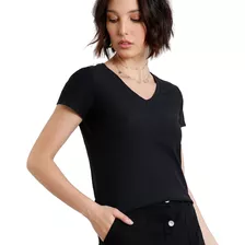 Blusa Camiseta Básica Feminina Malha Viscolycra Fresquinha