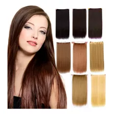 Cortina Pelo Simil Natural Extensiones 5 Micropeinetas Clip