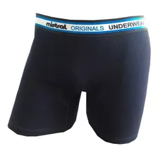 Boxer De Algodon Con Lycra Liso Solid | Mistral (19830)