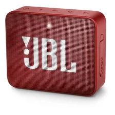 Alto-falante Jbl Go 2 Portátil Com Bluetooth Ruby Red