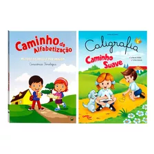 Kit Educacional Caligrafia + Caminho Alfabetização