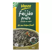 Feijão Preto Vapza Em Caixa Sem Glúten 500 G Pacote X 2