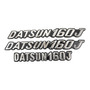 Emblema Deluxe Datsun Bluebird Auto De Lujo Vagoneta Clasico