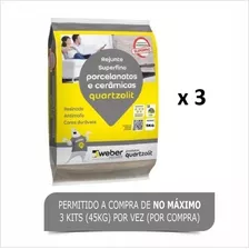 Rejunte P/ Porcelanatos Quartzolit Ype - 5kg. Kit 3 Un