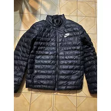 Campera Nike Sportswear Synthetic Fill Bubble En Negro/blanc