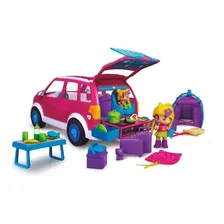 Pinypon Coche Vamos De Camping C/acc Int 17015 Orig Pin&pon