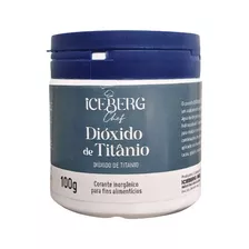 Kit 6 Dióxido De Titânio Branco 100g Iceberg