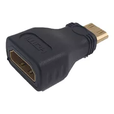 Adaptador Hdmi Fêmea X Mini Hdmi Macho Banhado A Ouro