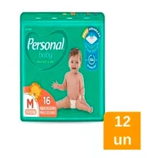 Fralda Personal Soft Protect Jumbo M 12pct Com 16 Unidades