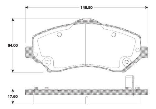 Kit Balatas D/t Ceramica Trw Wrangler 3.8 2008 Foto 2