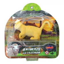 Brinquedo Animais Da Fazenda Gato Domestico Da Toyng 43823