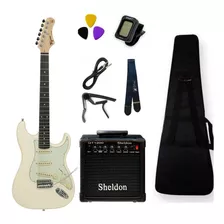 Guitarra Eletrica Tagima Tg500 + Cubo Sheldon Gt1200 + Kit